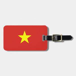 Etiqueta Para Maletas Bandera de Vietnam