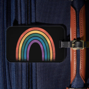 Etiqueta Para Maletas Bandera del Arcoíris LGBTQ Orgullo Gay Conciencia 