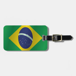 Etiqueta Para Maletas Bandera del Brasil