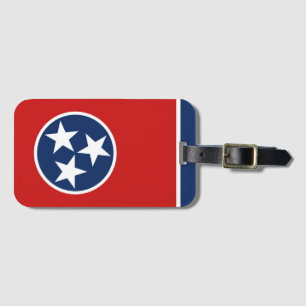 Etiqueta Para Maletas Bandera del estado de Tennessee