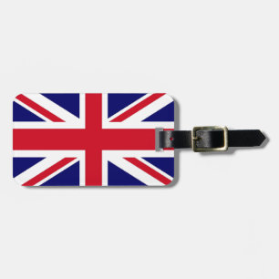 Etiqueta Para Maletas Bandera del Reino Unido