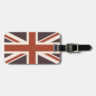 Etiqueta Para Maletas Bandera del Reino Unido - Retro