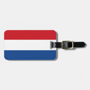 Etiqueta Para Maletas Bandera holandesa, Holanda, holandesa