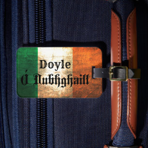 Etiqueta Para Maletas Bandera irlandesa Doyle