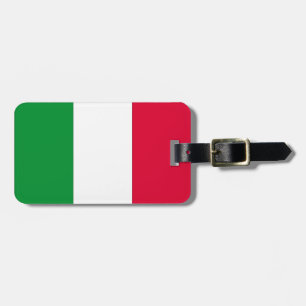 Etiqueta Para Maletas Bandera italiana
