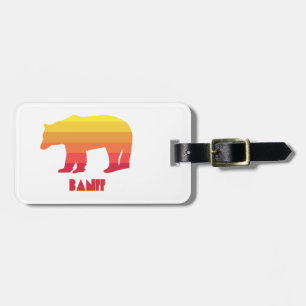 Etiqueta Para Maletas Banff Bear