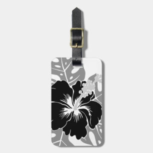 Etiqueta Para Maletas Banzai Beach Hawaiano Hibiscus Floral
