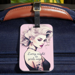 Etiqueta Para Maletas Barbie inspirada