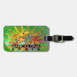 Etiqueta Para Maletas Barcelona