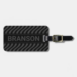 Etiqueta Para Maletas Barra H personalizada GS Wave