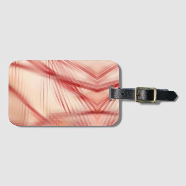 Etiqueta Para Maletas Barras (Anverso horizontal)