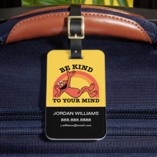 Etiqueta Para Maletas Barrio Sésamo   Elmo Be Kind   Añadir información