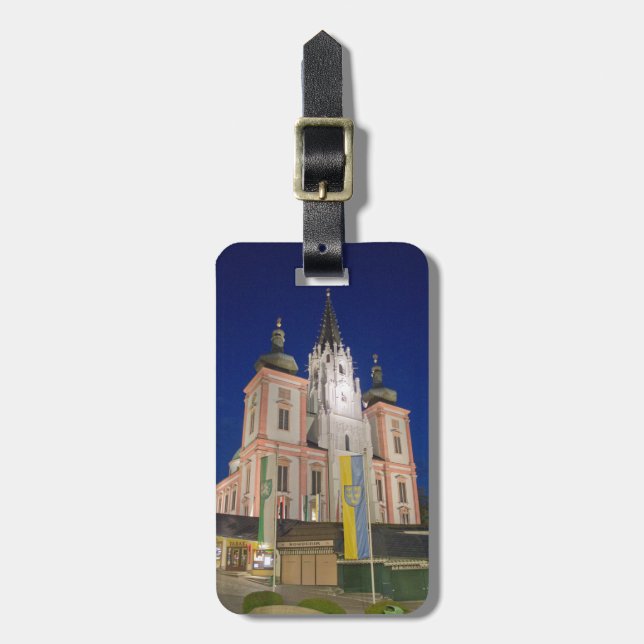 Etiqueta Para Maletas Basílica De Mariazell (Frente Vertical)
