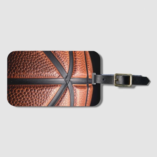 Etiqueta Para Maletas basketball (Anverso horizontal)