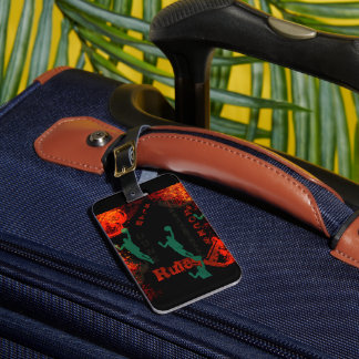 ETIQUETA PARA MALETAS BASKETBALL CAPRI