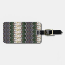 Etiqueta Para Maletas BC Cae Árboles Ikat 9