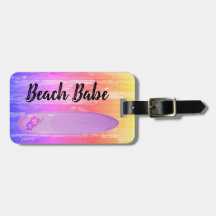 "Beach Babe", diseño de tablas de surf de hibiscus