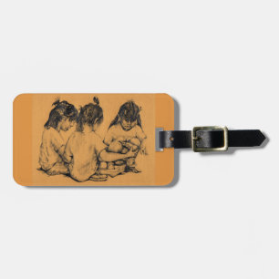 Etiqueta Para Maletas Beach Bunnies