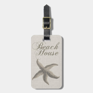 Etiqueta Para Maletas Beach House Starfish Seashore