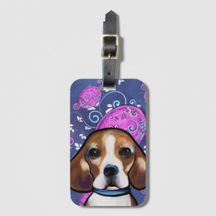 Etiqueta Para Maletas Beagle            