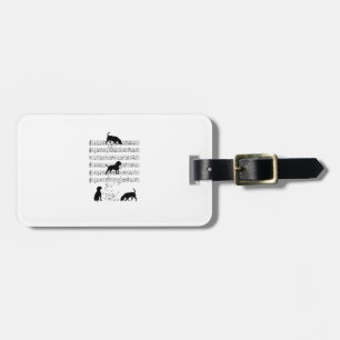 Etiqueta Para Maletas Beagle dog Music Note Clef Musician Beagle do