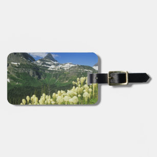 Etiqueta Para Maletas Beargrass cerca de Logan Pass en Gacier National