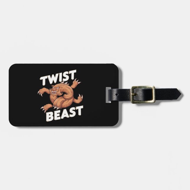ETIQUETA PARA MALETAS BEAST DE TWIST (Frente Horizontal)