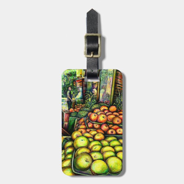 Etiqueta Para Maletas Bebés Brighton Beach (Frente Vertical)