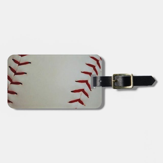 Etiqueta Para Maletas Béisbol (Frente Horizontal)