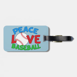 Etiqueta Para Maletas Béisbol Love Sports