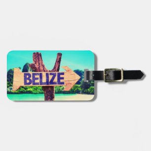 Etiqueta Para Maletas Belice