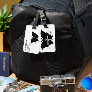 Etiqueta Para Maletas Belleza oscura