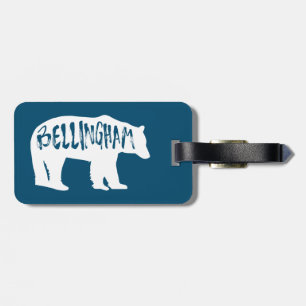 Etiqueta Para Maletas Bellingham Washington Bear