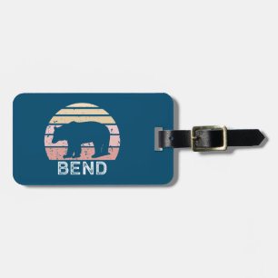 Etiqueta Para Maletas Bend Retro Bear