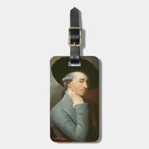 Etiqueta Para Maletas Benjamin del oeste, C. 1776 (aceite en lona)