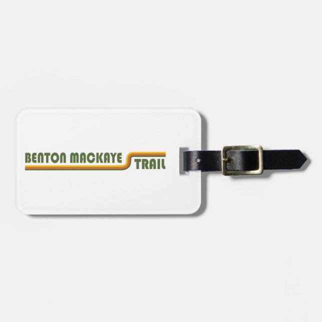 Etiqueta Para Maletas Benton MacKaye Trail (Frente Horizontal)