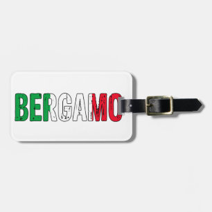 Etiqueta Para Maletas Bérgamo Italia