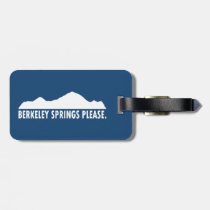 Etiqueta Para Maletas Berkeley Springs West Virginia, por favor