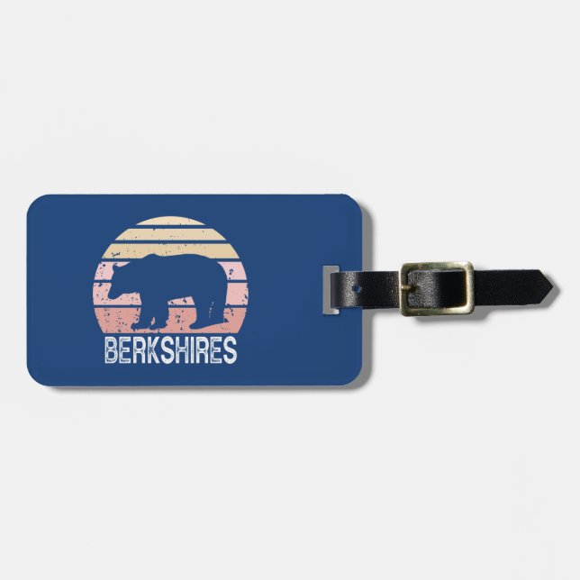 Etiqueta Para Maletas Berkshires Retro Bear (Frente Horizontal)