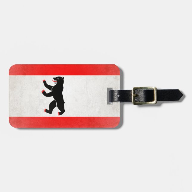 Etiqueta Para Maletas Berlín (Frente Horizontal)