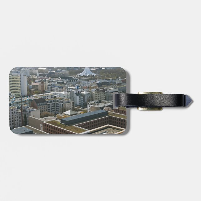 Etiqueta Para Maletas Berlín (Atrás Horizontal)