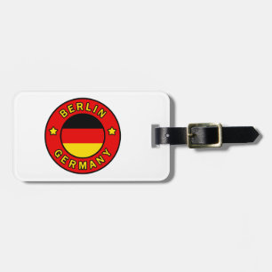 Etiqueta Para Maletas Berlín Alemania