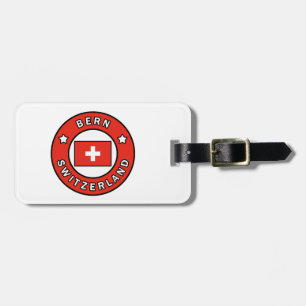 Etiqueta Para Maletas Berna Suiza