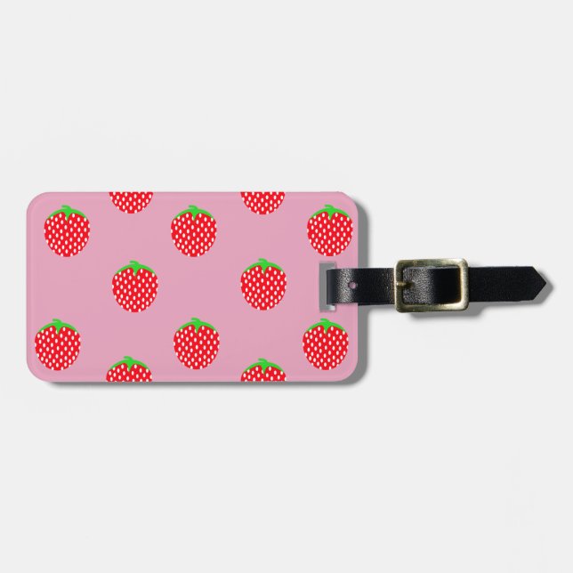 Etiqueta Para Maletas Berry Beautiful Summer (Frente Horizontal)