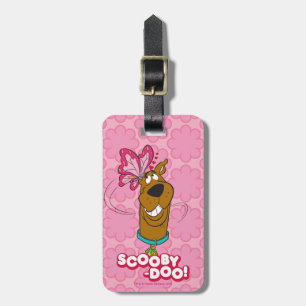 Etiqueta Para Maletas Besos de mariposa Scooby-Doo