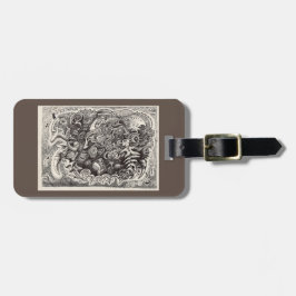 Etiqueta Para Maletas Bestia Híbrida