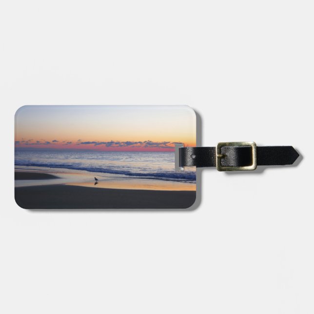 Etiqueta Para Maletas Bethany Beach Sunrise I (Frente Horizontal)