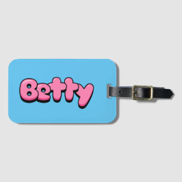 Etiqueta Para Maletas Betty