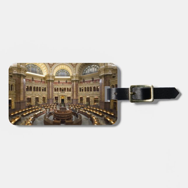 Etiqueta Para Maletas Biblioteca del Congreso (Frente Horizontal)