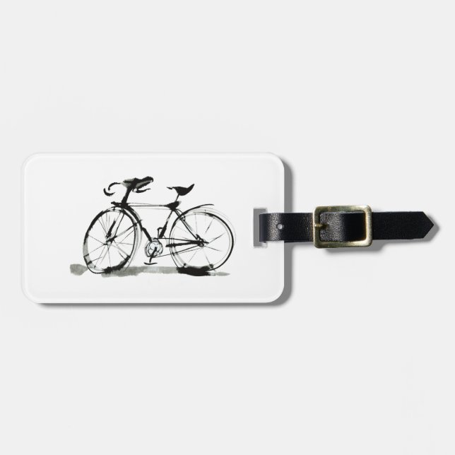 Etiqueta Para Maletas Bicicleta (Frente Horizontal)